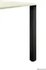 Quadra, Stützfuß, schwarz matt geperlt, H 870 mm Produktbild-Vorschau 1