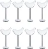 8er Set Cocktailgläser in Vogel-Form – Kreative Produktbild-Vorschau 1