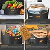 KESSER® Brennholzkorb aus extra dicker Filz Kaminholzkorb Produktbild-Vorschau 4