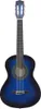 A blue classical guitar is shown against a white background. Produktbild-Vorschau