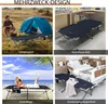 COSTWAY Lit de camp pliable XXL, 214,5x106cm Lit de camping Voir les images du produit 8