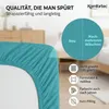 Komfortec 2er Pack Jersey Spannbettlaken 180x200 cm, 100% Produktbild-Vorschau 6