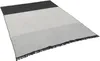 Designer Teppich Beidseitig Ethno Kelim Grau Schwarz Lines, Produktbild-Vorschau 3
