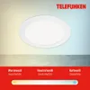 LED Einbauleuchte dimmbar IP23 WiFi RGBW 12W 1200 lm Produktbild-Vorschau 6
