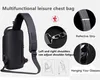 Brusttasche Herren Sling Bag,Passwortschutz Anti-Diebstahl Produktbild-Vorschau 5