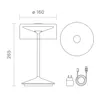 Nabíjecí skleněné světlo Numotion Sigor IP54 2,2W Flex Mood Náhled obrázku produktu 12