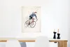 MuchoWow® Poster Fahrräder - Farbe - Sport - Rot 60x80 cm - Produktbild-Vorschau 5