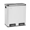 SVITA TM2X15 Poubelle à pédale 30 litres 2x15L blanc Voir les images du produit 1