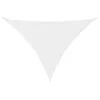 vidaXL Sun Sail Oxford Fabric Triangular 5x7x7 m White Náhľad obrázku produktu 8