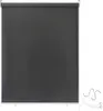 A dark gray roller blind is shown, with some accessories at the bottom right. Náhled obrázku produktu