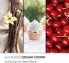 Duftkerze Haribo Creamy Cherry - 510g Náhled obrázku produktu 4