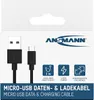 Cavo dati e ricarica Ansmann da USB a Micro-USB 100 cm Anteprima dell’immagine prodotto 7