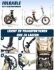 Elektrofahrrad E-Bike Klappräder für Erwachsene, 20 Zoll Produktbild-Vorschau 4
