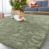Elzusha: Alfombra esponjosa y con flecos, ideal para el Vista previa de la imagen del producto 1