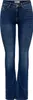 Only Blush Mid Flared Jeans Damen Produktbild-Vorschau 2