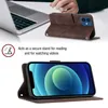 Hülle für iPhone 12 / 12 Pro Prägung Flip Leder Brieftasche Produktbild-Vorschau 6