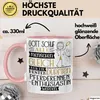 Pferderennen-Enthusiastin Geschenk Becher Tasse Gott Schuf Produktbild-Vorschau 3