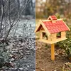Mucola Vogelhaus Vogelfutterhaus Holz Vogelvilla Produktbild-Vorschau 12