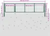 Cancello da giardino in acciaio 350 x 100 cm verde Anteprima dell’immagine prodotto 5