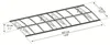 Palram - Canopia Metall Vordach Bordeaux 4460 Doppelsteg Produktbild-Vorschau 6