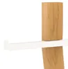 Set da bagno Relaxdays, A x L x P: 78,5 x 23 x 18 cm, legno Anteprima dell’immagine prodotto 5