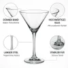 Martini Gläser Martinigläser Martinischale Cocktailglas Produktbild-Vorschau 4