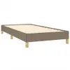 vidaXL Bettgestell Taupe 90x200 cm Stoff -  Betten & Produktbild-Vorschau 5