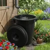 Bidone universale con coperchio - 100 litri - Pattumiera Anteprima dell’immagine prodotto 7