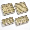 4-delige opbergdoos set - beige Productafbeelding-voorbeeld 2