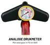 Dunlop Fietspomp met Drukmeter - Fiets Pomp voor Dunlop, Productafbeelding-voorbeeld 6