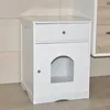 Katzenschrank für Katzentoilette 48 × 53 × 64 cm Produktbild-Vorschau 3