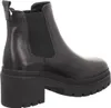 A side view of a black Chelsea boot with a thick sole. Produktbild-Vorschau