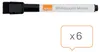 Nobo Marker 2104184 3mm integr. Wischer sw Voir les images du produit 17