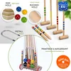 GICO Krocket Set Adult 6 Spieler Transportwagen (Erwachsene Produktbild-Vorschau 3