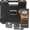 A Brother P-Touch PT-E310BTVP label maker kit is displayed with its accessories and case. Produktbild-Vorschau