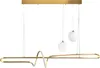 Lampada A Sospensione Toolight Lhj039-Cp Gold, Brush Gold Anteprima dell’immagine prodotto 1