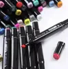 Doppelseitige Alkoholmarker 100 Farben mit Tragetasche Produktbild-Vorschau 9
