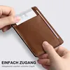 OKWISH Echtleder Slim Wallet Portmonee mit RFID Produktbild-Vorschau 6