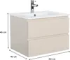 Mobile lavabo singolo SORRENTO Anteprima dell’immagine prodotto 3