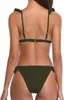 Bikini SHEKINI verde militare, taglia M Anteprima dell’immagine prodotto 3