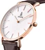 Alienwork IK Damen Herren Armbanduhr Quarz rose-gold mit Produktbild-Vorschau 2
