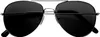 Lunettes d'aviateur avec verres teintés | Argent Voir les images du produit 1