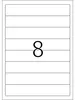 Ordneretiketten A4 weiß 192x34 mm Papier matt blickdicht Produktbild-Vorschau 4