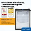 Exquisit Bierkühler, 163 Liter, mit Zapfvorrichtung, Produktbild-Vorschau 2