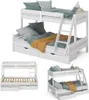 Etagenbett Vitalispa Everest Weiß 120x200 / 80x200 cm mit Produktbild-Vorschau 8