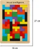 Drevené puzzle tetris bloky 40el. Náhľad obrázku produktu 19