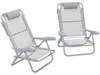 Outsunny 2er Set Campingstühle Faltstuhl mit 6-fach Produktbild-Vorschau 1