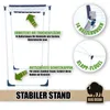 BigDean Wäscheständer 20m extra hoch & Dicke Leinen Produktbild-Vorschau 8