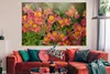 MuchoWow® Poster Rosa und orangefarbene Alstroemerias Produktbild-Vorschau 2