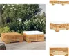vidaXL 2-tlg. Garten-Lounge-Set Massivholz Teak -  Produktbild-Vorschau 1
